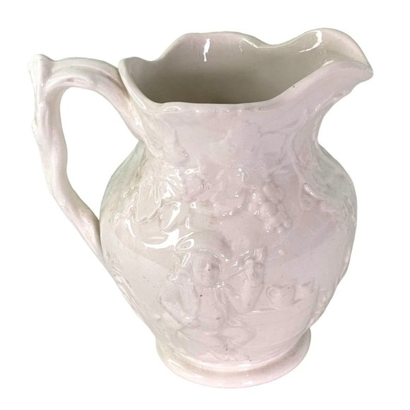 Vintage Spode England Porcelain Old English Tavern Pitcher K1256 Bone China Nice - Picture 2 of 8